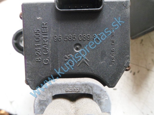 predradný odpor ventilátora na peugeot 307 1,6hdi, 9658508980